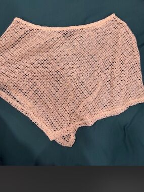 Delicate Cream Crochet Pancho - Lightweight Summer Layer